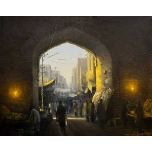 Zulfiqar Ali Zulfi, 24 x 30 Inch, Oil on Canvas, Landscape Painting-AC-ZUZ-102